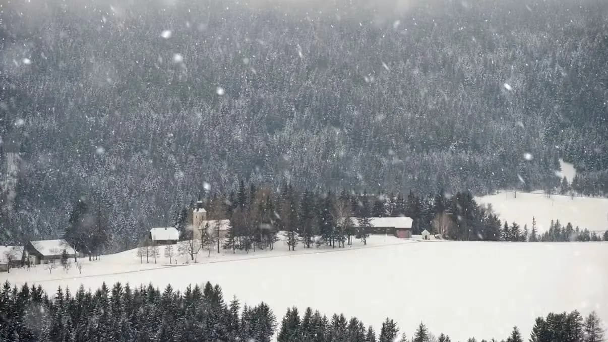 Зима возвращается: прогноз предсказывает снегопад на следующей неделе