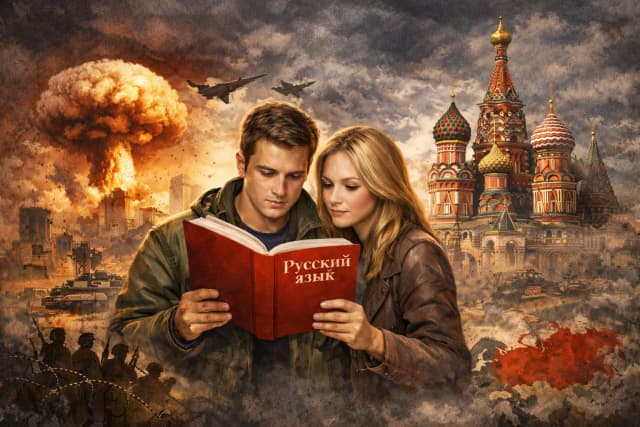Между небом и землей: Ядерная война? Учите русский, пока не поздно!