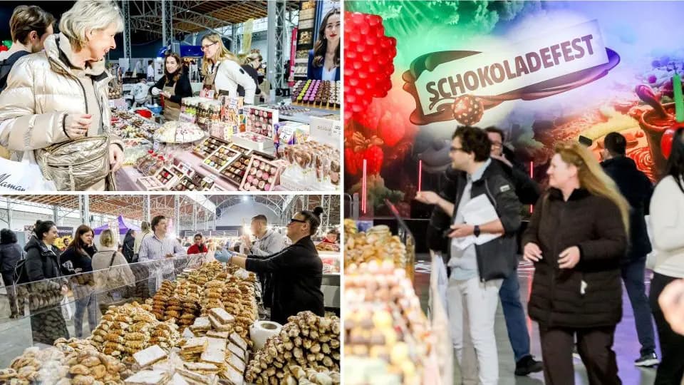 Фестиваль SchokoladeFest 2026: 90 брендов, 12 000 м² сладостей и самый большой шоколадный бисквит Австрии