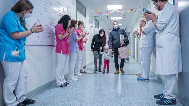 Отважная трёхлетняя штирийка победила лейкемию: «У Лизы был труднейший путь»