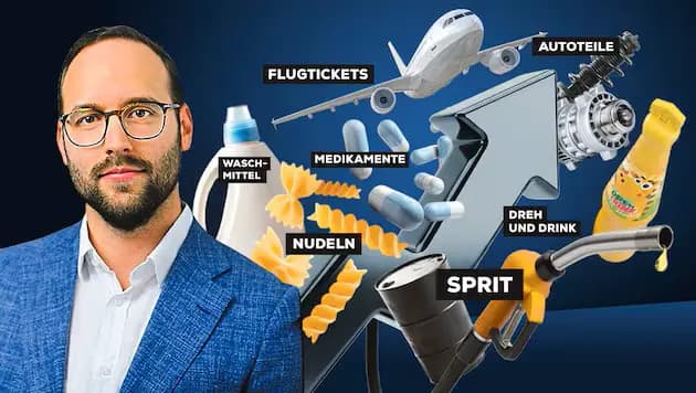 От топлива до упаковок сока: что подорожает в Австрии из-за войны с Ираном